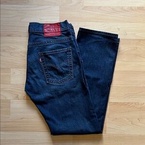 Levi’s 504 Red Label Jeans Men's 32x33 Blue Straight Leg